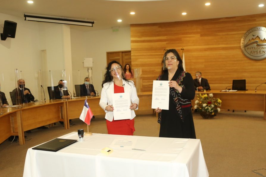 Margarita Ossa Rojas asume como Delegada Presidencial Regional de Aysén