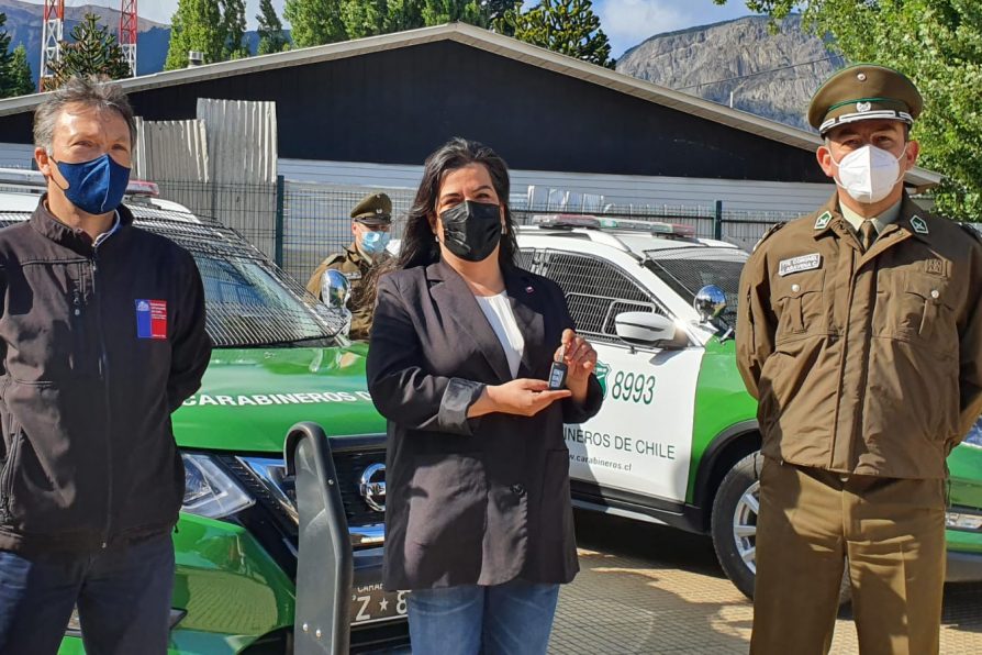 Gobierno hizo entrega de 4 vehículos policiales a Carabineros de Chile