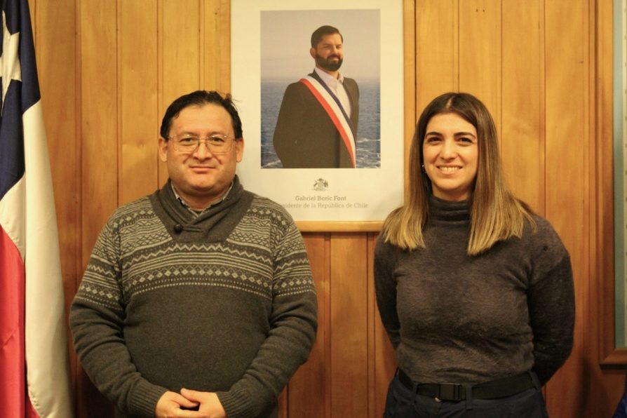 Delegado Rodrigo Araya y Cónsul en Comodoro Rivadavia buscan fortalecer nexos con comunidad chilena