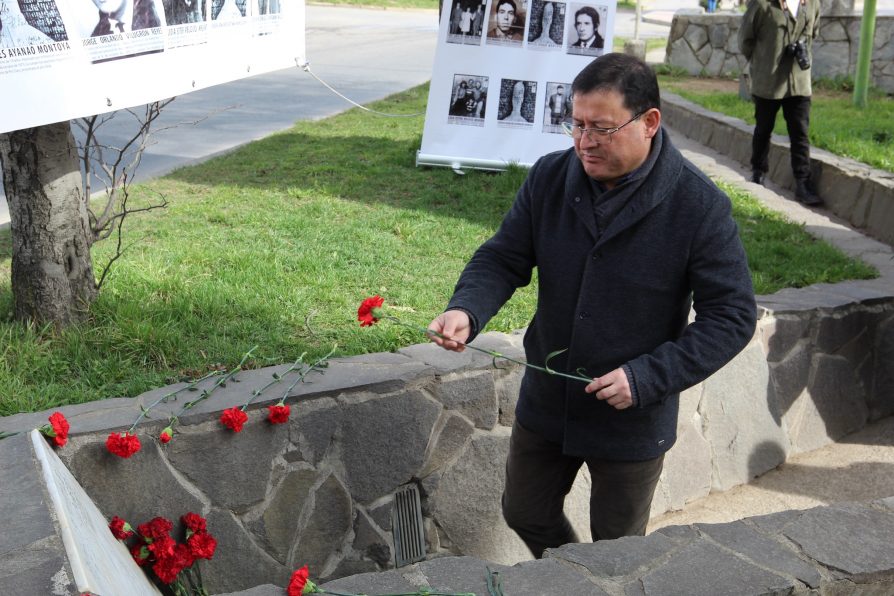 Delegado Rodrigo Araya y Gabinete Regional participan en conmemoración de 49 años del Golpe de Estado en Chile