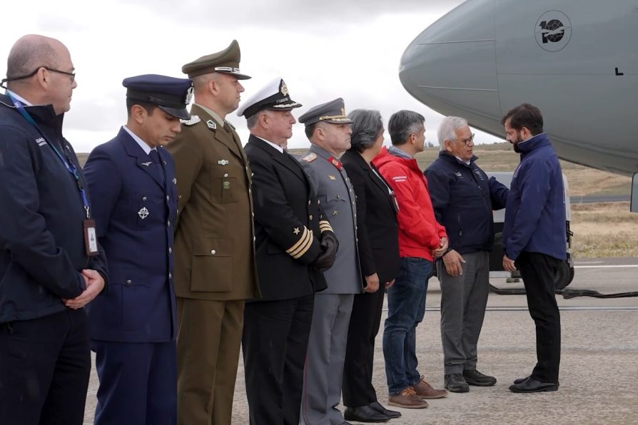 Presidente de la República, Gabriel Boric Font, inicia gira por la Región de Aysén