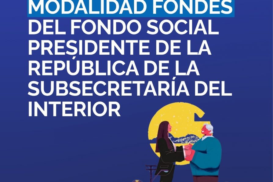 Delegación Presidencial invita a organizaciones a postular al Fondo Social Presidente de la República